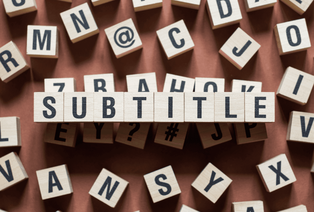 Que es la Subtitulación en la era Audiovisual